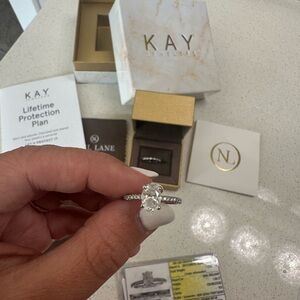 Neil Lane Diamond Wedding Band Set 14k white gold 1 5/8 ct tw